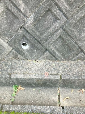 北九州市八幡西区大畑町　中古戸建のその他|境界標