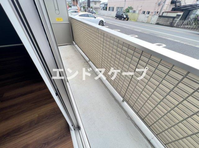 D-room倉賀野町のバルコニー|高崎、前橋、伊勢崎エリアのお部屋探しはエンドスケープまで！お客様の理想お聞かせ下さい♪