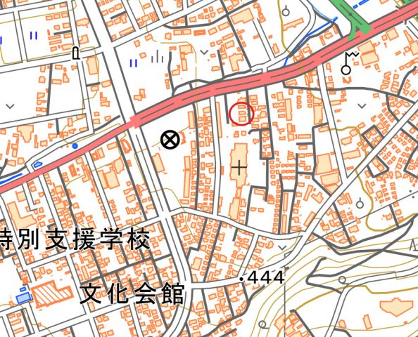 沼田市　木造　一棟アパートの地図