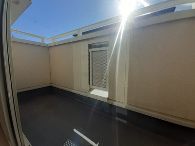 【バルコニー】 | カルマーレＡ | 落ち着いた時間を過ごせるバルコニーです