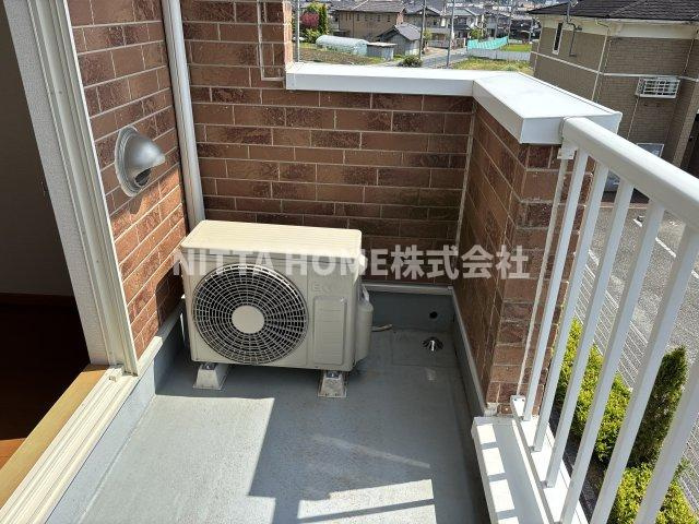 ハイファイン藤のバルコニー|バルコニー付きで洗濯物も干せます＊