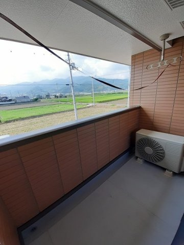 プラシード　カーサ　Ⅱのバルコニー