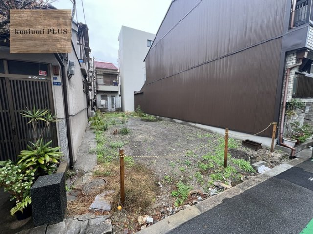 大阪市旭区高殿4丁目の前面道路含む現地写真