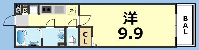 【間取り】 | リブリ・尼崎メゾン