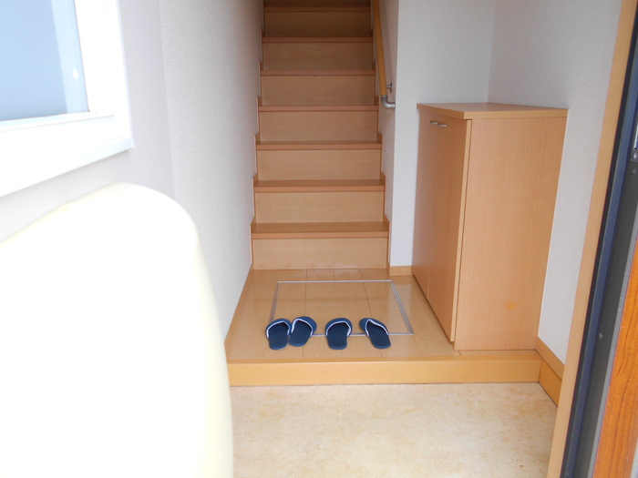 カンファート　B棟の玄関