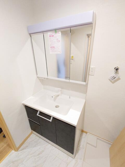 漆喰の家 高砂の洗面所