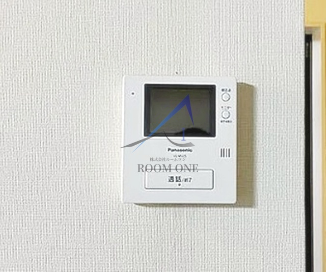 フラッツＭのセキュリティ|モニター付きインターホンです。