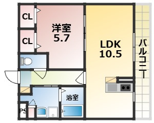 【間取り】 | 結充immeubleB館