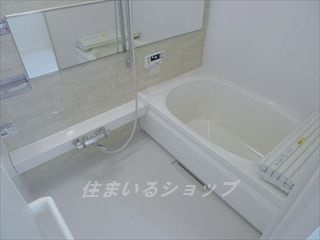 広島市安佐北区可部１丁目のアパートの浴室|追い焚き・浴室暖房乾燥機あり