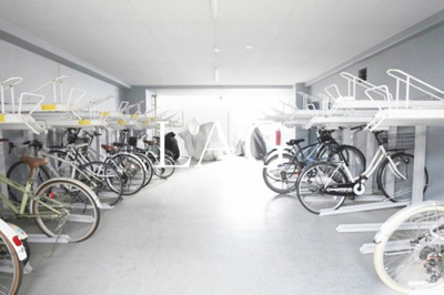 【その他共用部分】 | シンシア三田慶大前 | 駐輪場です。