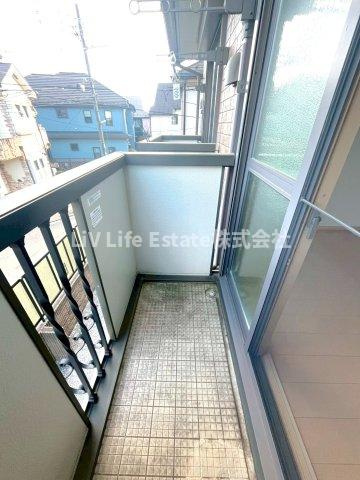 ウェザーイーストのバルコニー