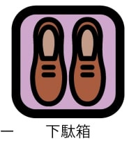 ラ・ターシュBの玄関