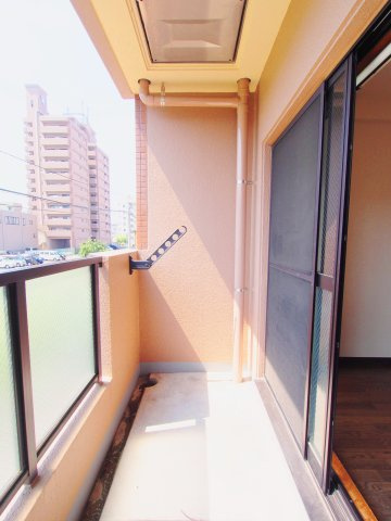 クレール南昭和のバルコニー