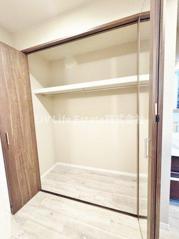 小平市花小金井７丁目のアパートの収納