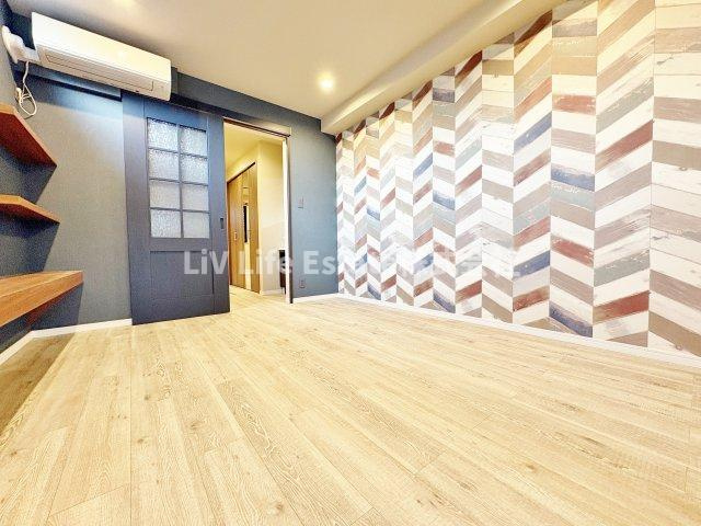 小平市花小金井７丁目のアパートの居間・リビング