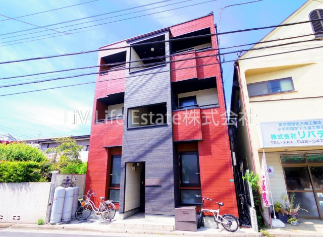 小平市花小金井７丁目のアパートの外観