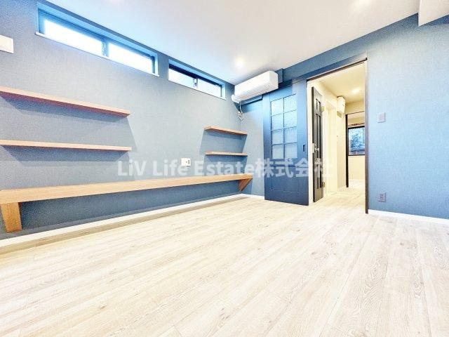 小平市花小金井７丁目のアパートの居間・リビング