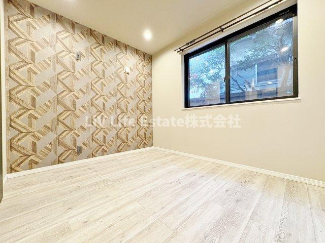 小平市花小金井７丁目のアパートの寝室