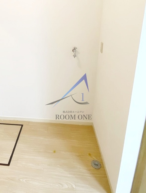 ジュネス香和Ｃ棟の設備|洗濯機置き場です。