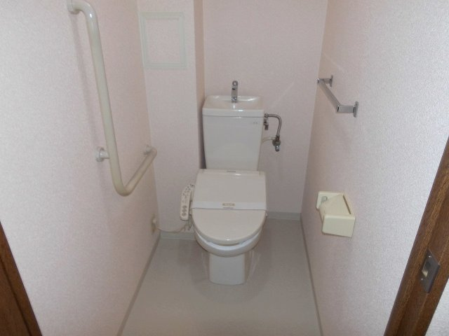 プラザハイツ二ツ屋F棟のトイレ