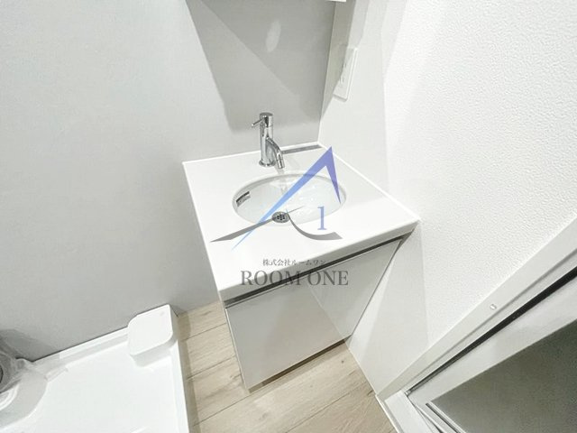 チャルテ千川の洗面所|独立洗面台です。