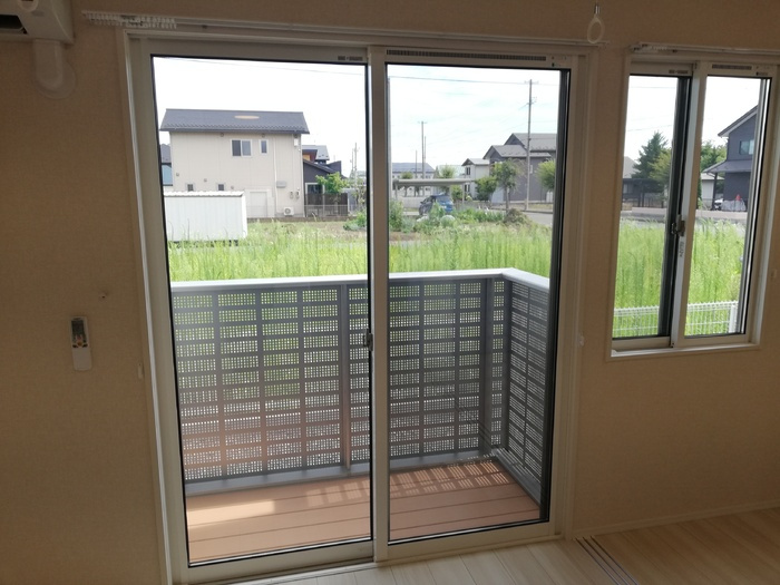 グラシアス オー　Ｂのバルコニー