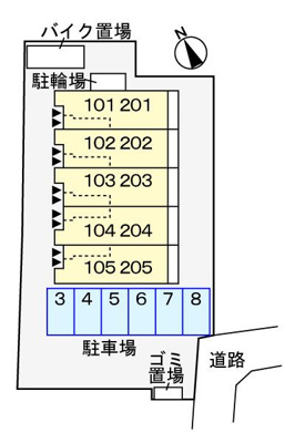 【駐車場】 | シンフォニーNAKANO2（シンフォニーナカノツー）