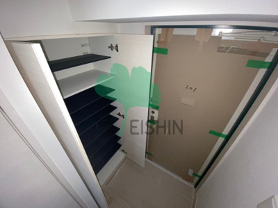 【玄関】 | MODERN PALAZZO博多PRECIOUS(モダンパラッツォ博多プレシャス) | 下駄箱もしっかりついてます！