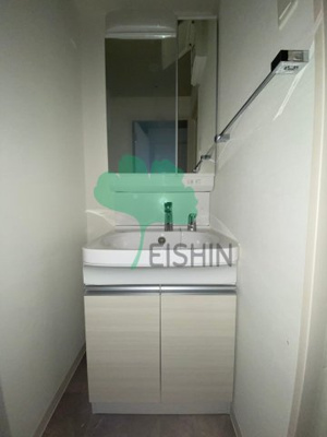 【洗面所】 | MODERN PALAZZO博多PRECIOUS(モダンパラッツォ博多プレシャス) | シンプルで使いやすい洗面台です！