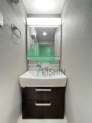 【洗面所】 | ホルツ博多駅前 | シンプルで使いやすい洗面台です！