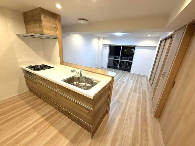 沼南エリカ7号棟のキッチン|システムキッチン　※令和7年5月リフォーム完成時の写真