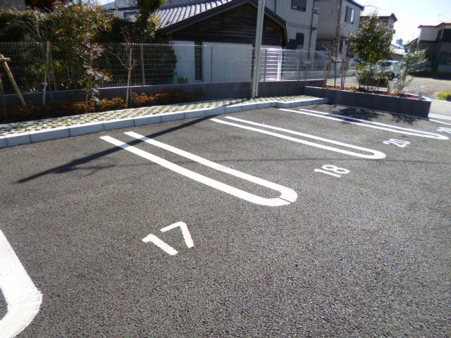 シエル　エトワール　Aの駐車場