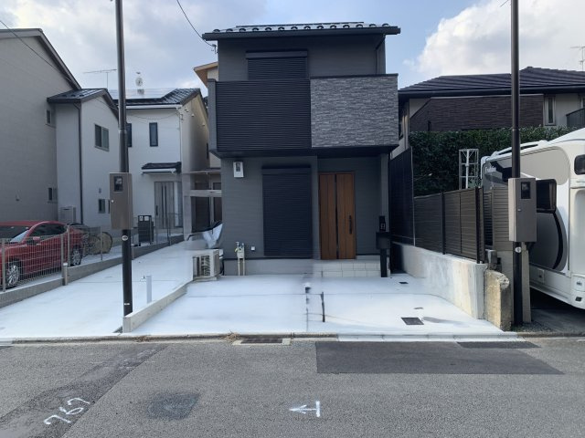 京都市北区大宮東脇台町　新築一戸建の外観