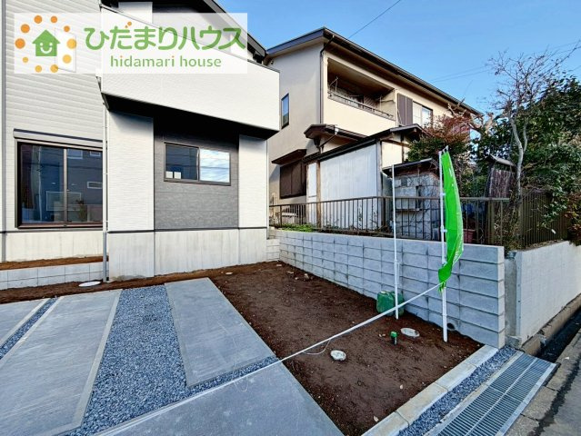 【庭】 | 牛久市南16期　新築戸建 | お庭付物件になります！お庭遊びや、プールなどお子様も大喜び(^^)