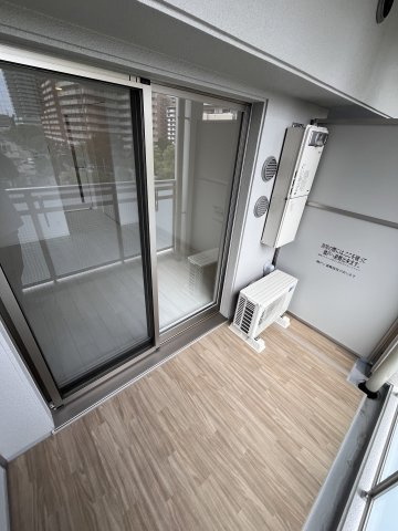 大阪市都島区中野町５丁目の賃貸マンションのバルコニー