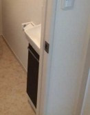 杉並区和田３丁目の賃貸マンションの洗面所