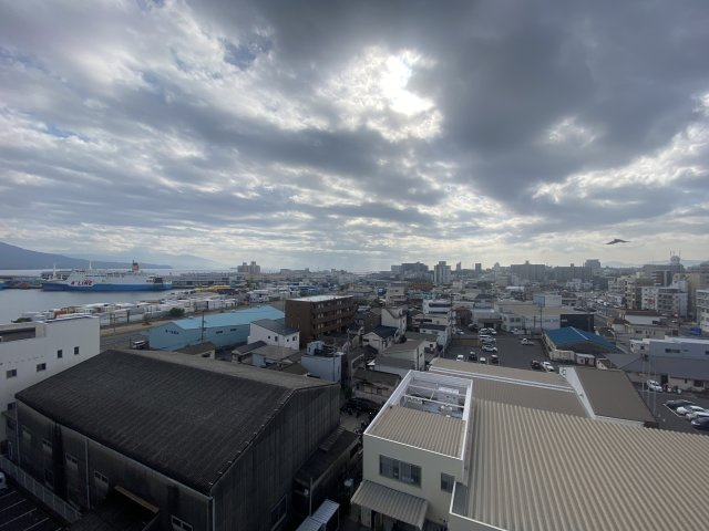 トーカングランドマンション第2南林寺シーサイドの展望|バルコニーからの眺望です。