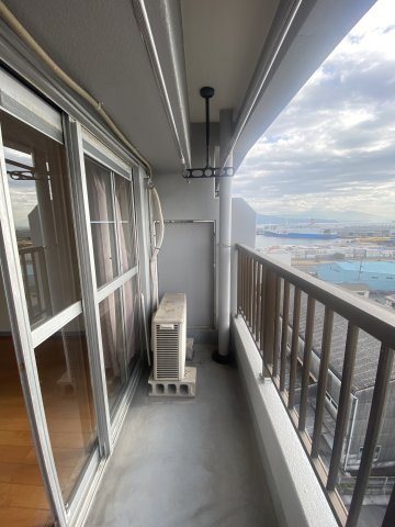 トーカングランドマンション第2南林寺シーサイドのバルコニー