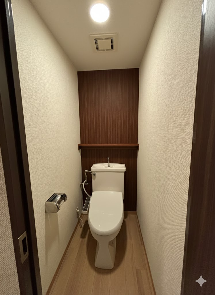 プレセランス山科のトイレ