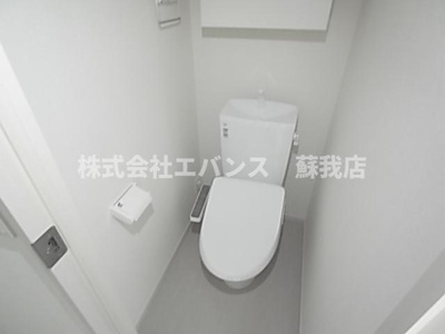 【トイレ】 | グレイス千葉中央Ⅱ | コンパクトで使いやすいトイレです
