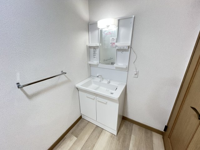 下弁財町津興戸建ての独立洗面台