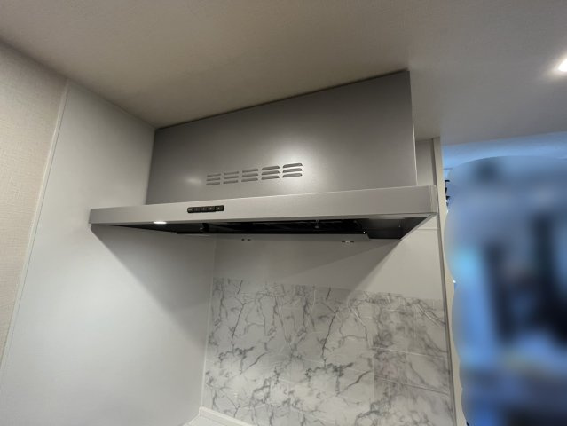 サンクレイドル桜街道レジデンスのキッチン|システムキッチン・換気扇
