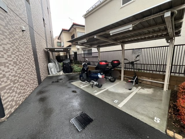 サンクレイドル桜街道レジデンスのその他共用部分|バイク置場