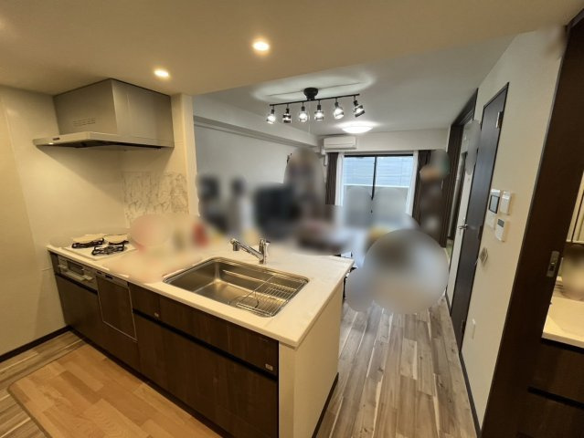 サンクレイドル桜街道レジデンスのキッチン|システムキッチン