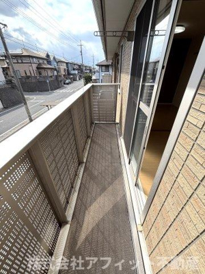 【バルコニー】 | アクイーユ平成台 | 南向き