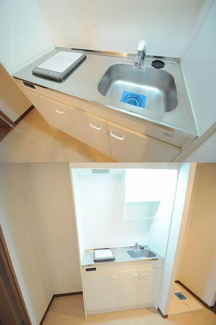 大阪市城東区今福東１丁目の賃貸マンションのキッチン