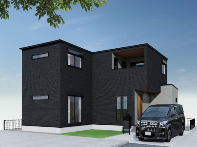 【外観】 | 厚木市戸室五丁目　新築分譲住宅　全1棟 | 外観イメージパースです