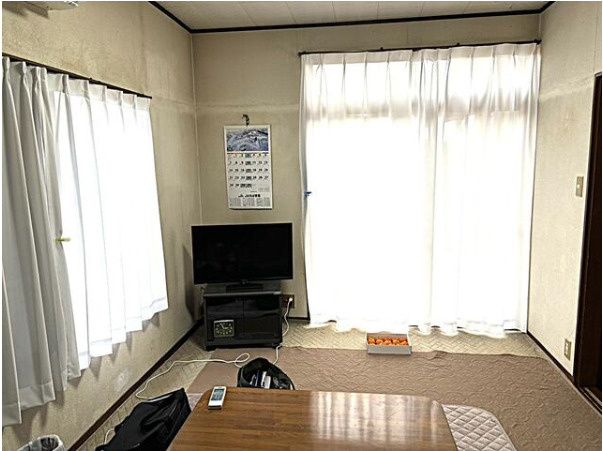 野田市木野崎　中古戸建　平成4年築　の居間・リビング