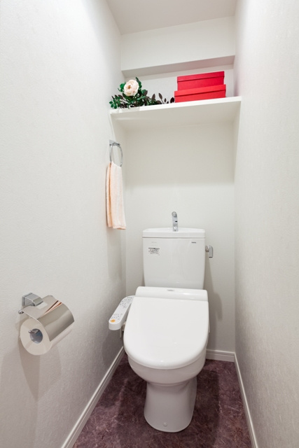 新品家具付きマンション春吉10(KaGood福岡)のトイレ|トイレもきれいです