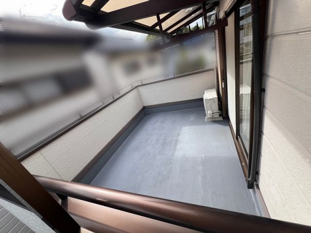 高知市長浜　中古一戸建のバルコニー|広々としたバルコニーです